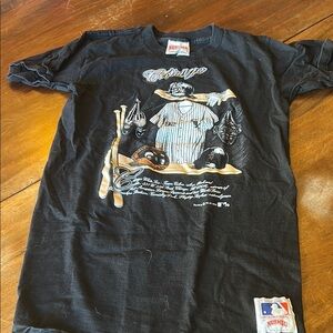 Vintage Black Chicago White Sox Graphic Tee